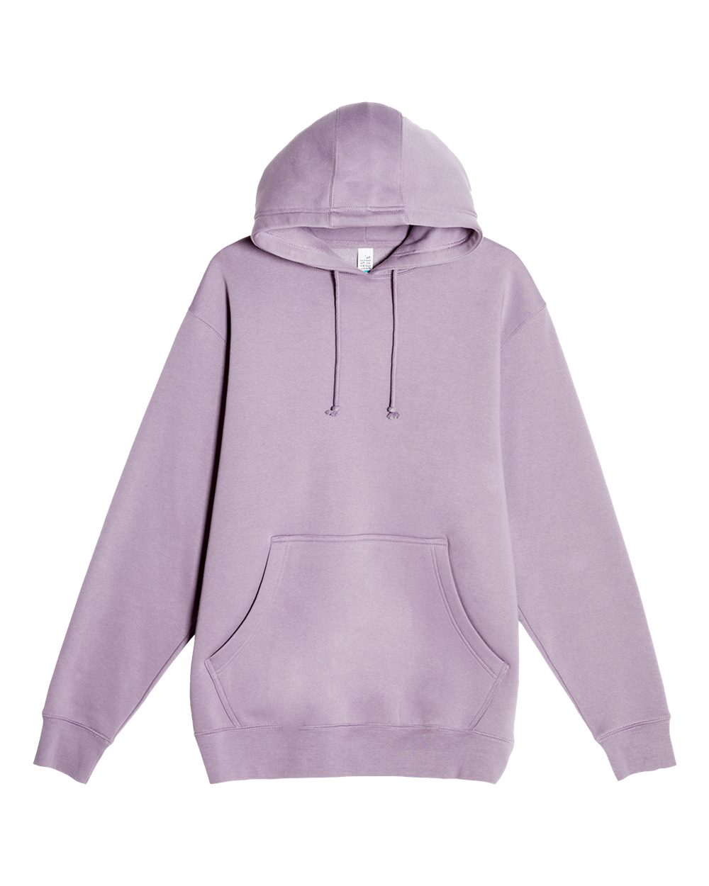 Unisex Heavyweight Pullover Hooded Sweatshirt - Front - B500C9672 - Lavender