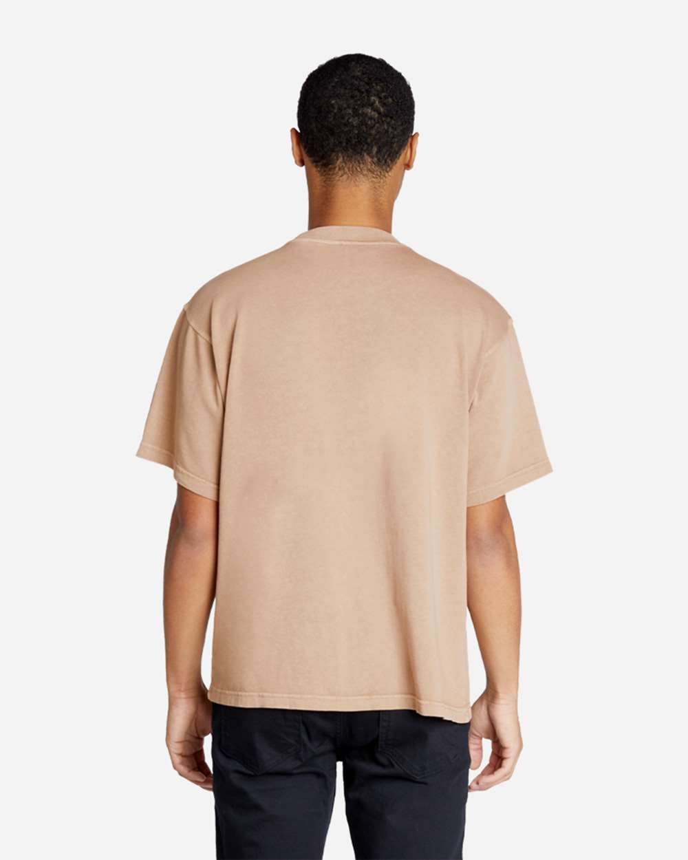 Urban Heavyweight T-Shirt - OnModelBack - B497C9602 - Burro