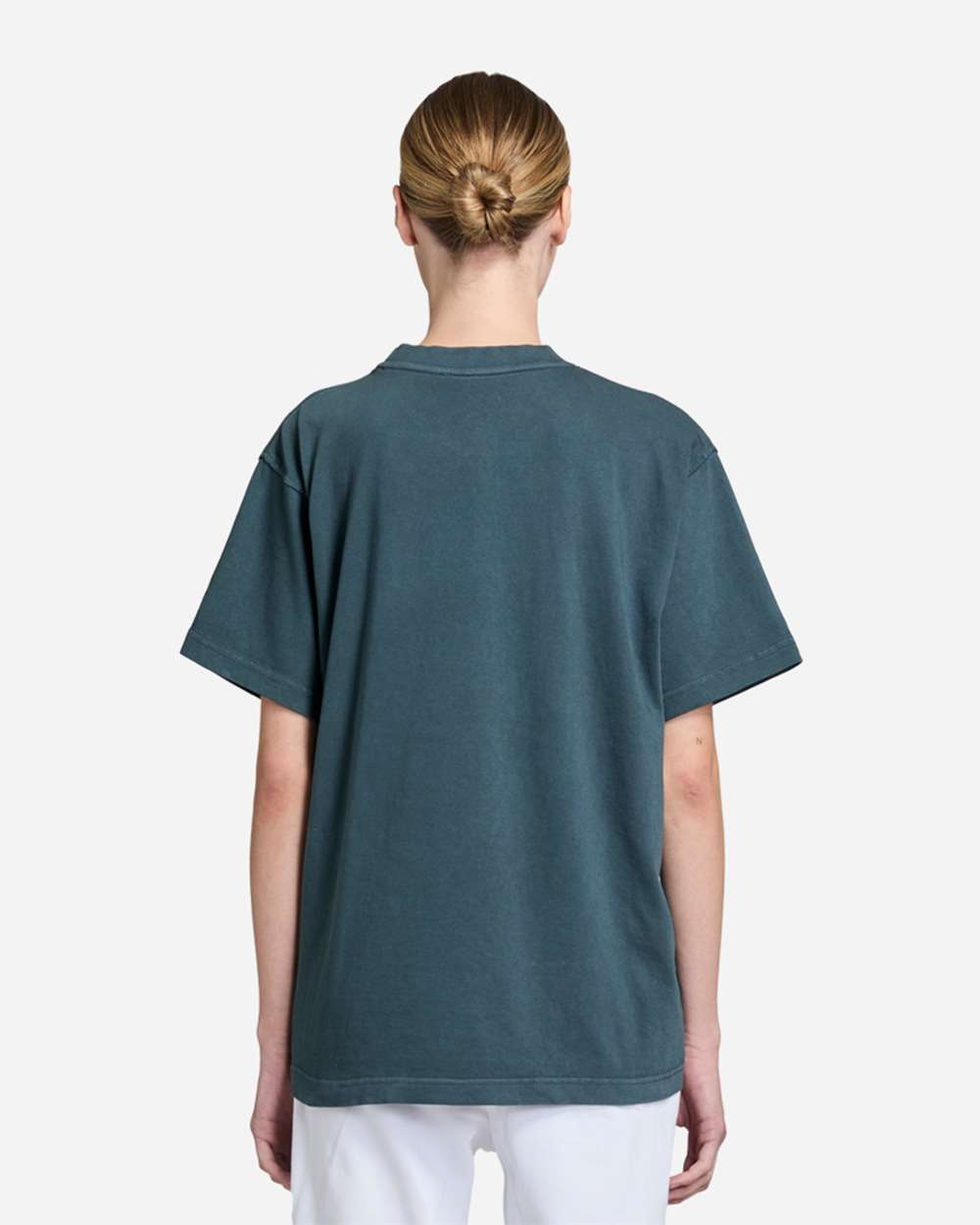 Urban Heavyweight T-Shirt - OnModelBack - B497C9652 - Midnight Navy