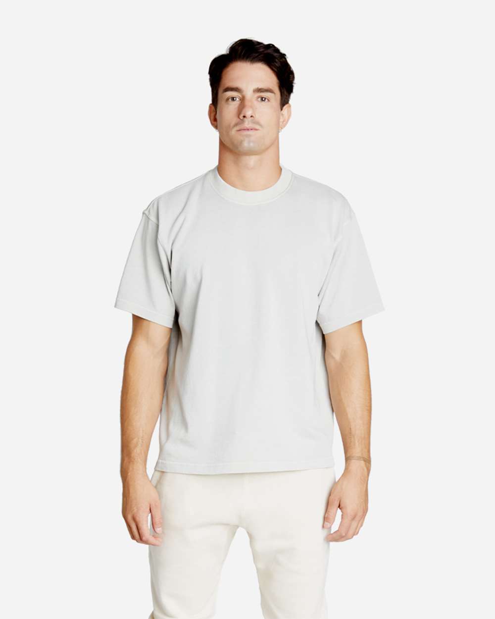 Urban Heavyweight T-Shirt - OnModelFront - B497C9102 - Lunar Rock