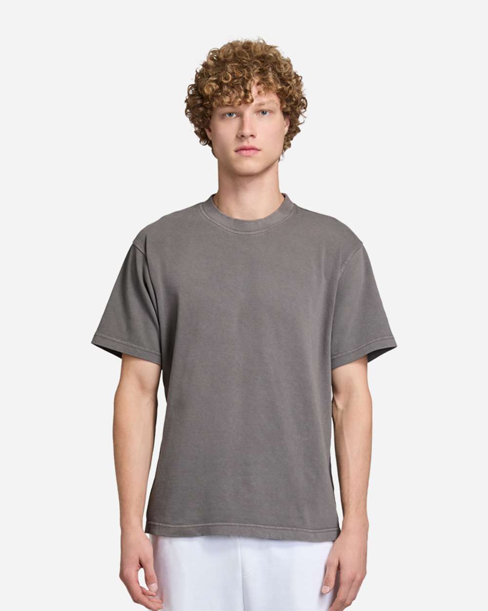 Urban Heavyweight T-Shirt - OnModelFront - B497C9592 - Tornado