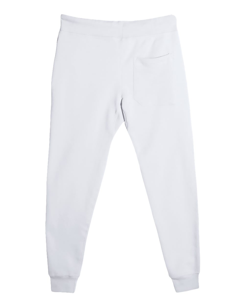 Unisex Premium Jogger Pants - Back - B503C9002 - White