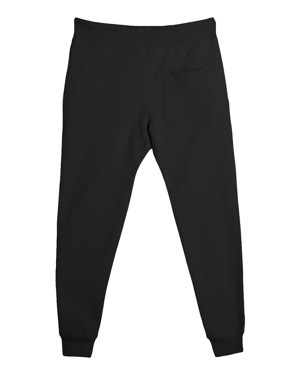 Unisex Premium Jogger Pants - Back - B503C9502 - Black