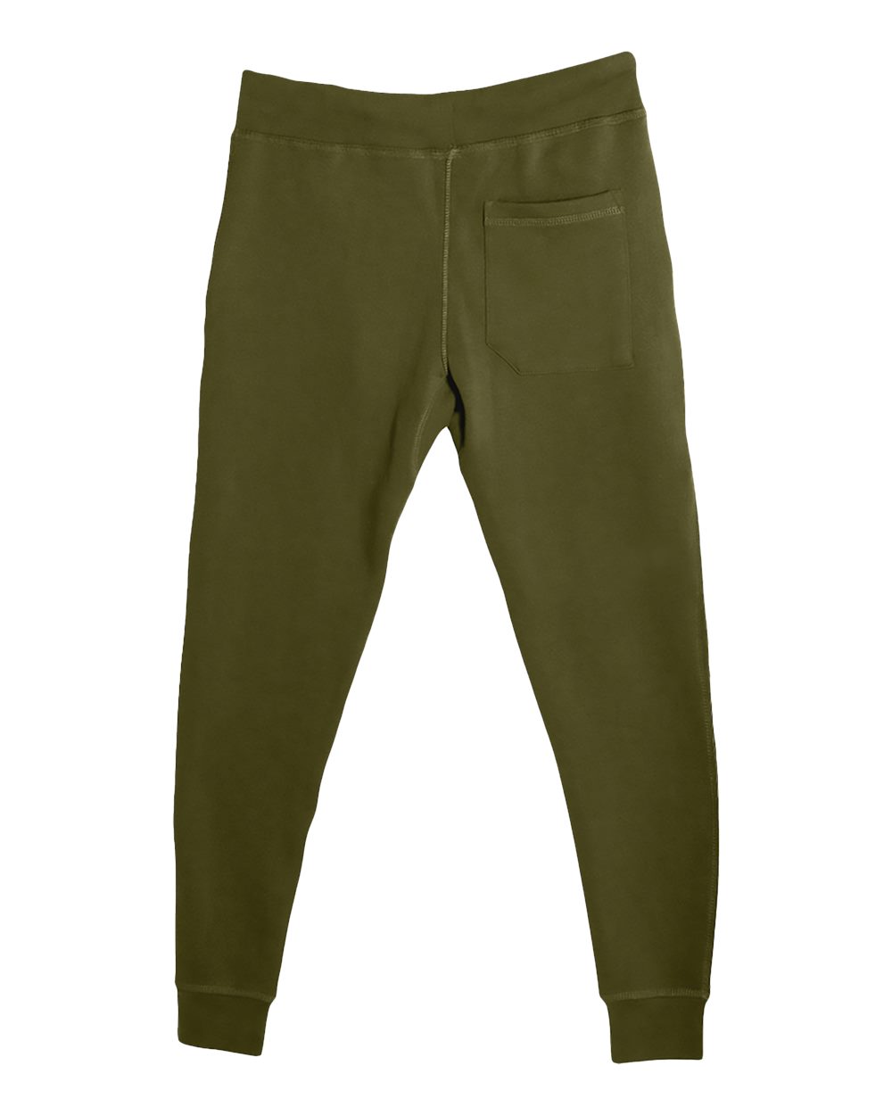 Unisex Premium Jogger Pants - Back - B503C9543 - Army Green
