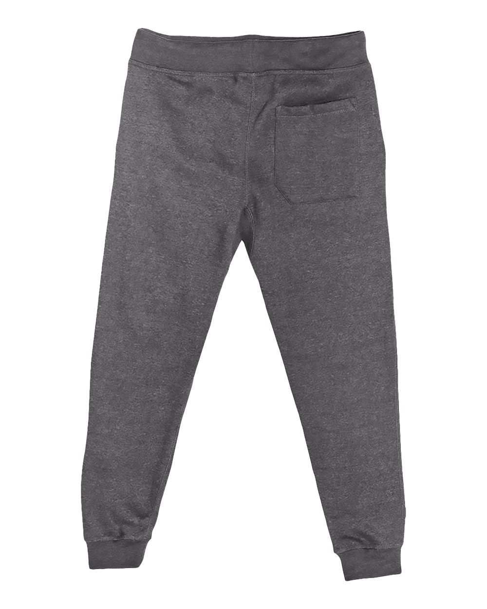 Unisex Premium Jogger Pants - Back - B503C9592 - Charcoal Heather