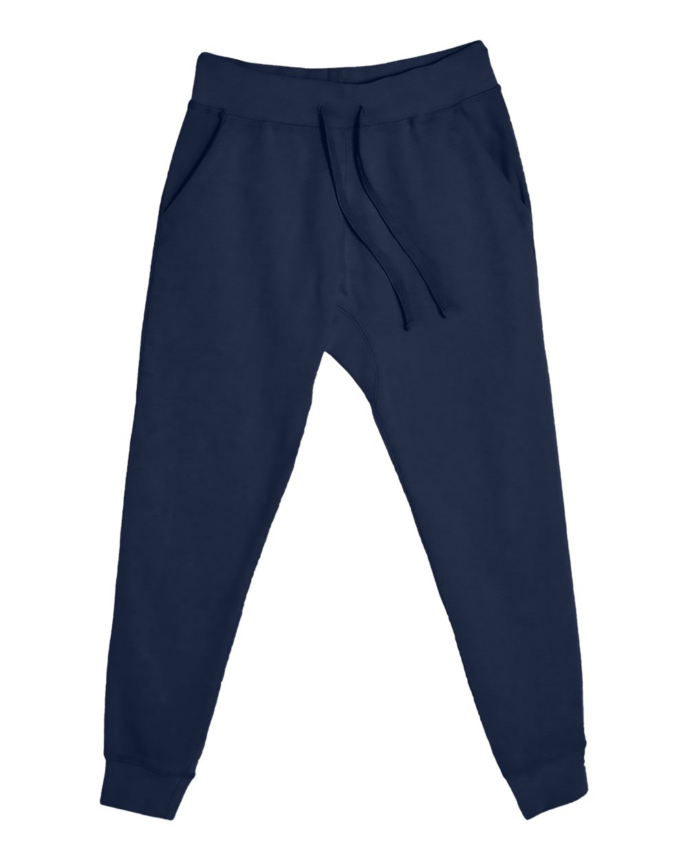 Unisex Premium Jogger Pants - Front - B503C9652 - Navy
