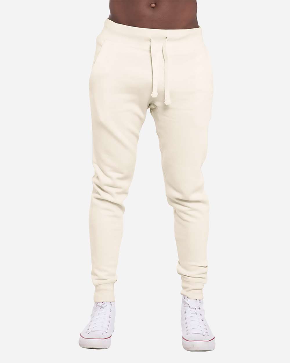 Unisex Premium Jogger Pants - OnModelFront - B503C9243 - Sand
