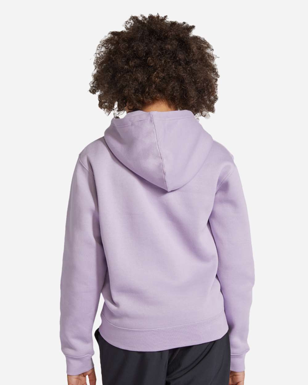 Youth Premium Pullover Hooded Sweatshirt - OnModelBack - B490C9672 - Lilac