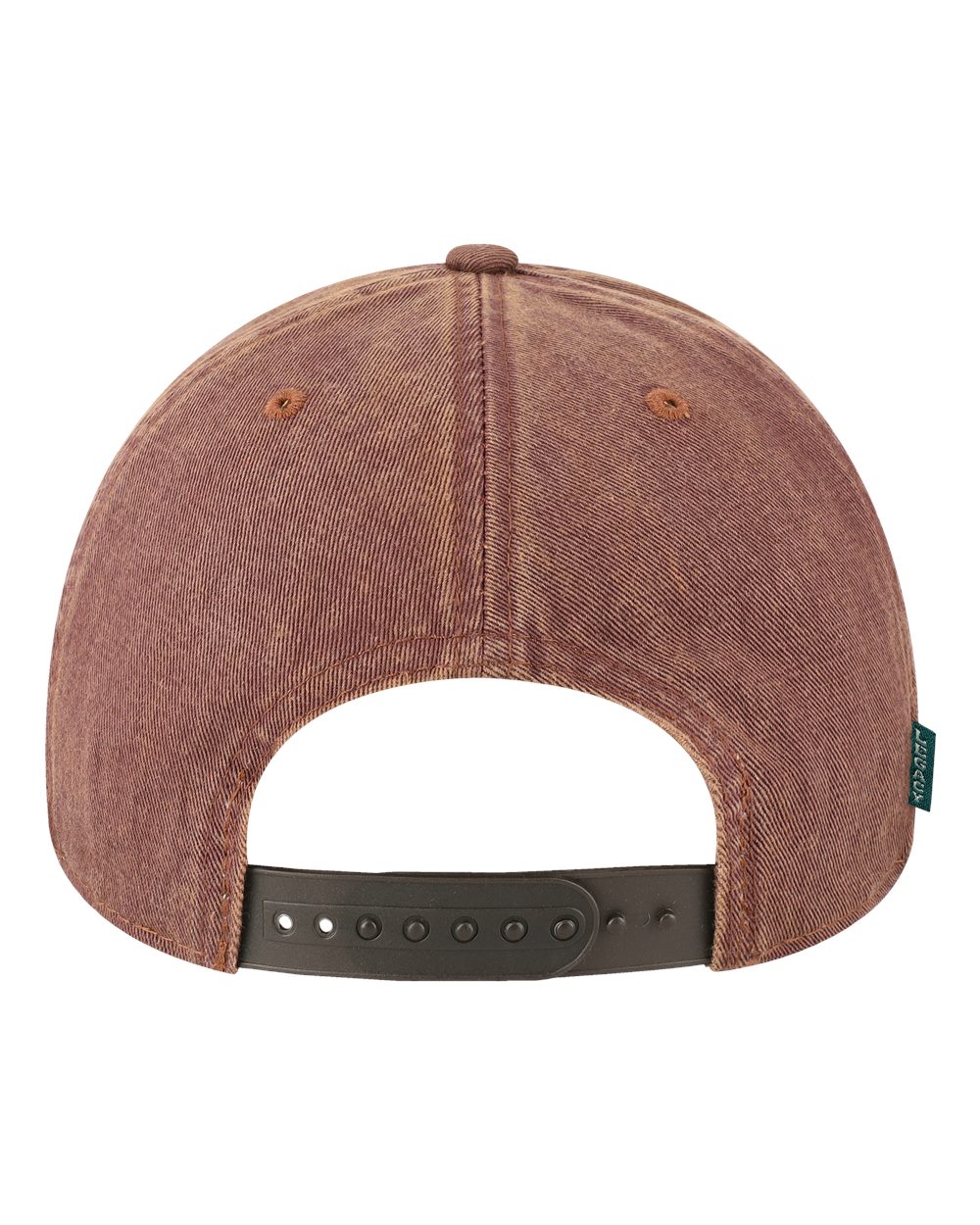 Old Favorite Solid Twill Cap - Back - B93295530 - Burgundy
