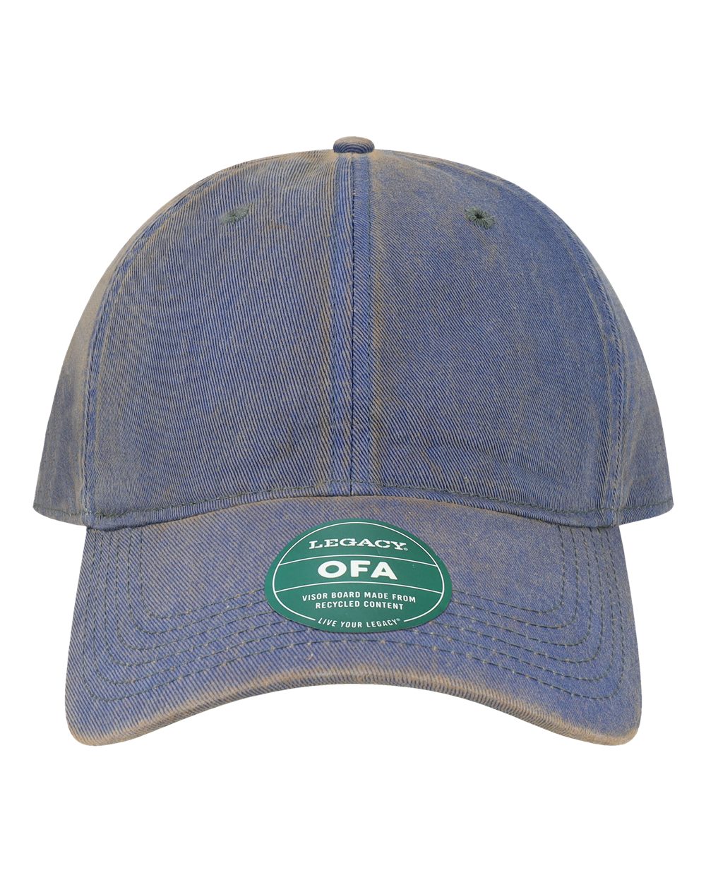 Old Favorite Solid Twill Cap - Front - B93295250 - Blue