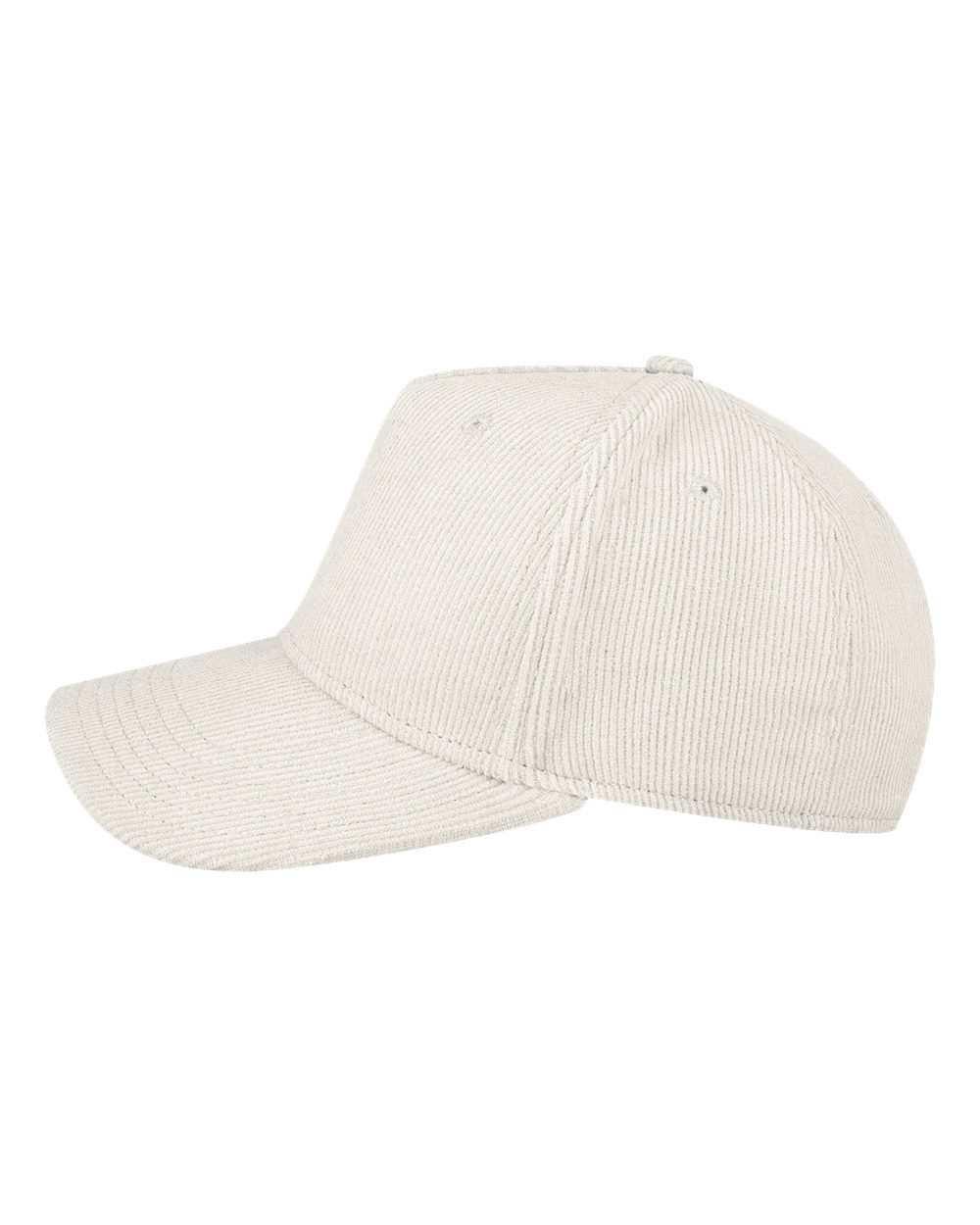 Five-Panel Trucker Cap - DirectSide - B93795020 - Ivory Corduroy