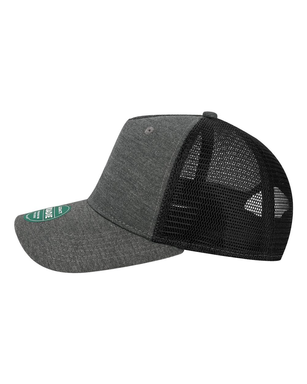 Five-Panel Trucker Cap - DirectSide - B93795500 - Black/ Black