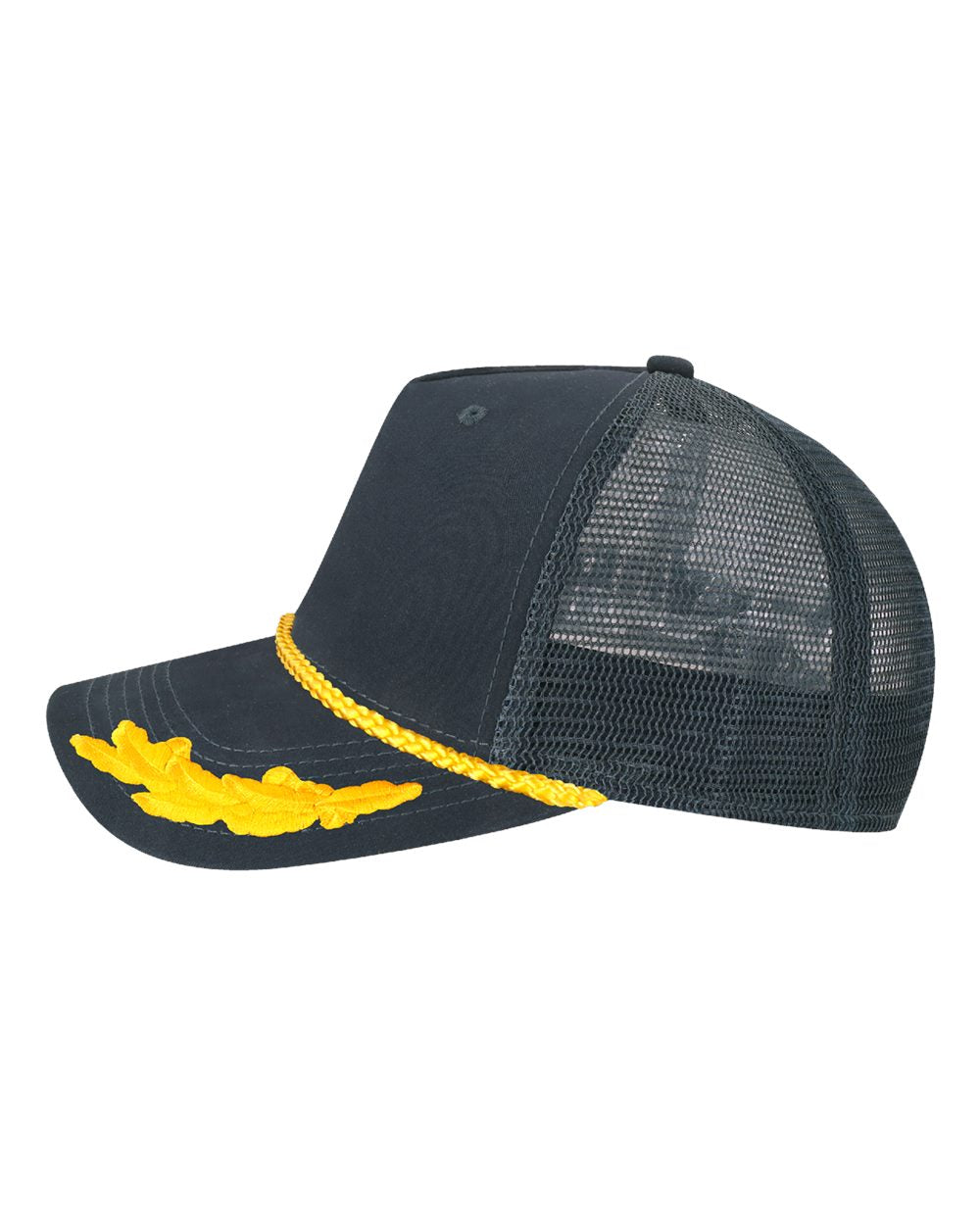 Five-Panel Trucker Cap - DirectSide - B93795690 - Navy Admiral