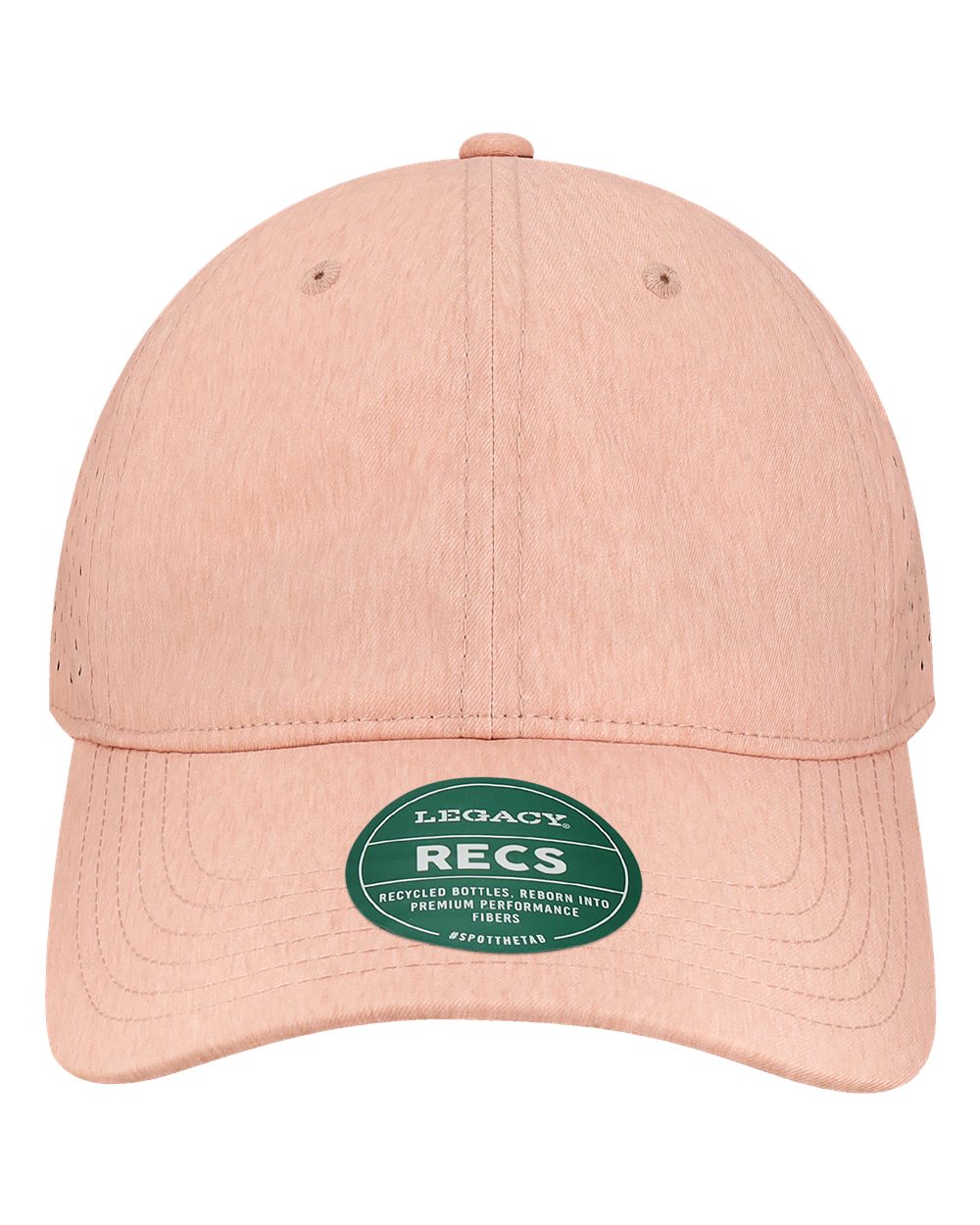 Reclaim Sport Mesh Cap - Front - B28395300 - Eco Dusty Rose
