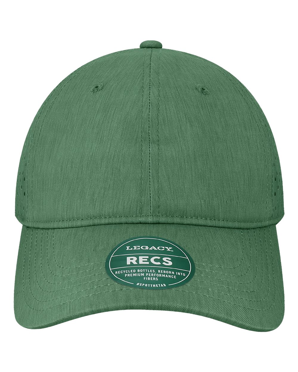 Reclaim Sport Mesh Cap - Front - B28395540 - Eco Dark Green