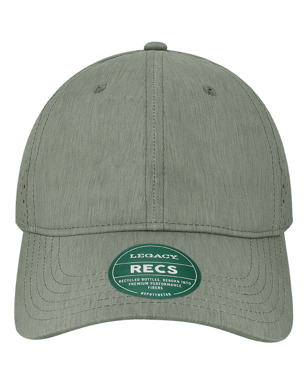 Reclaim Sport Mesh Cap - Front - B28395590 - Eco Dark Grey