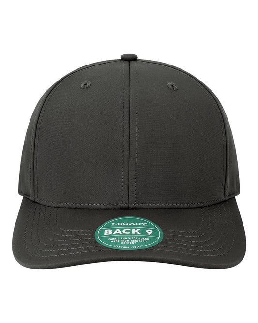 Back Nine Cap - Front - B28495500 - Black
