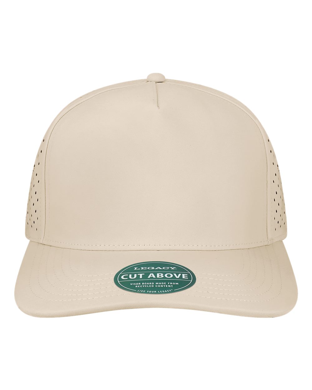 The Cut Above Cap - Front - B35195240 - Stone