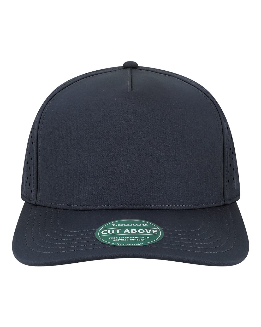 The Cut Above Cap - Front - B35195650 - Navy