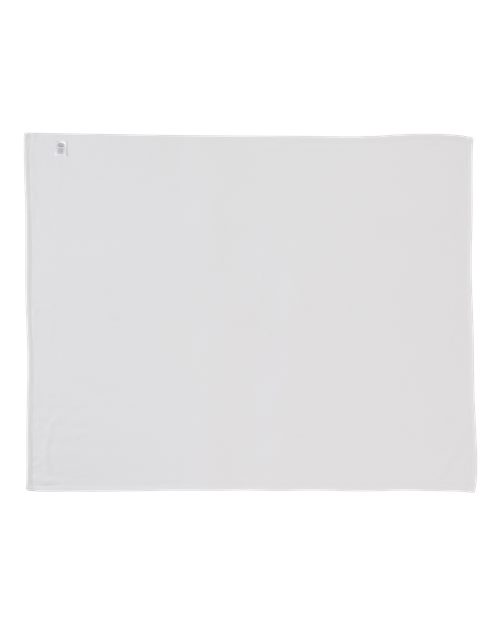 Sublimation Brushed Fleece Blanket - Back - B08366000 - White