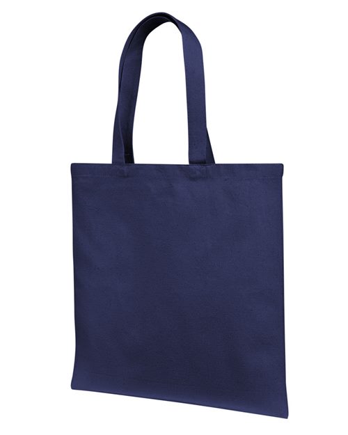 Cotton Canvas Tote Bag With Self Fabric Handles - styleImage