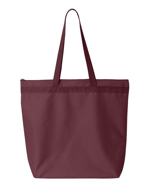Melody Large Tote - Front - B81766530 - Maroon
