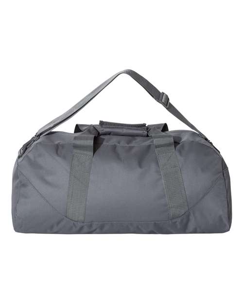 Recycled 23 1/2" Large Duffel Bag - Back - B82066090 - Charcoal