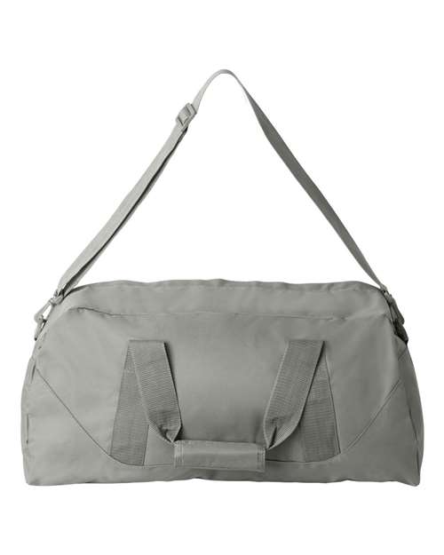 Recycled 23 1/2" Large Duffel Bag - Back - B82066350 - Grey