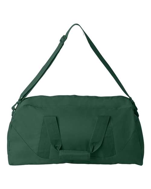 Recycled 23 1/2" Large Duffel Bag - Back - B82066540 - Forest
