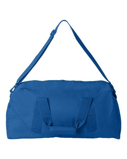 Recycled 23 1/2" Large Duffel Bag - Back - B82066750 - Royal