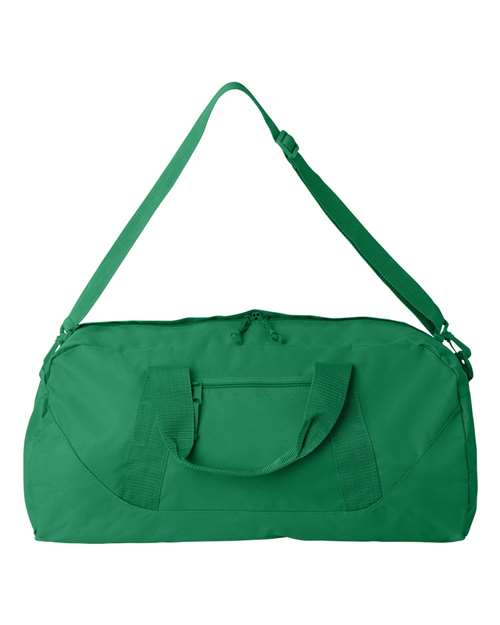 Recycled 23 1/2" Large Duffel Bag - Front - B82066600 - Kelly