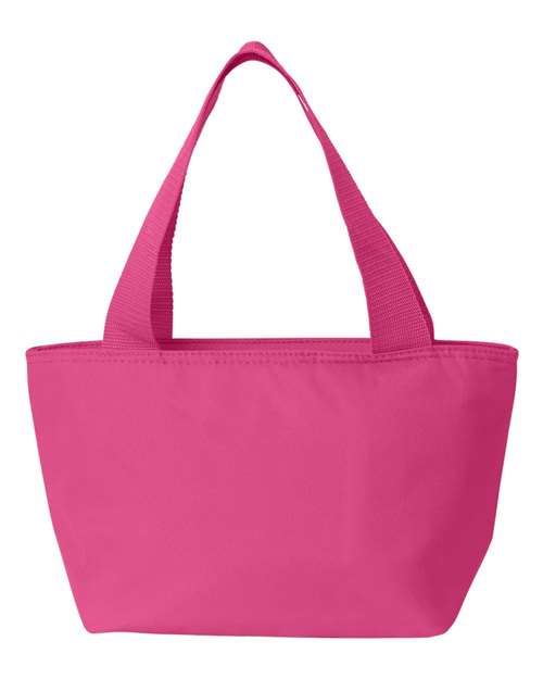Recycled Cooler Bag - Back - B81866300 - Hot Pink