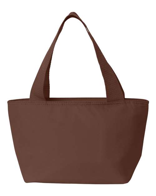 Recycled Cooler Bag - Back - B81866550 - Brown