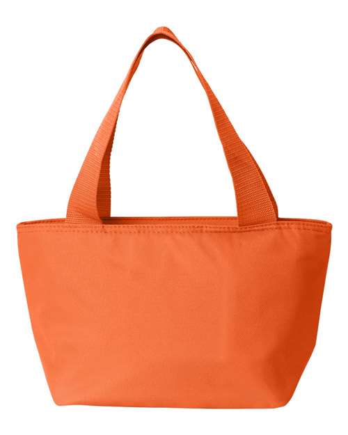 Recycled Cooler Bag - Back - B81866660 - Orange