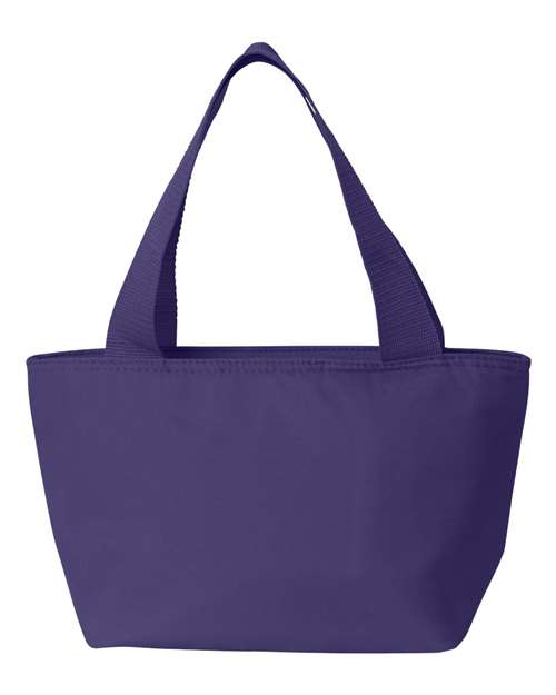 Recycled Cooler Bag - Back - B81866670 - Purple
