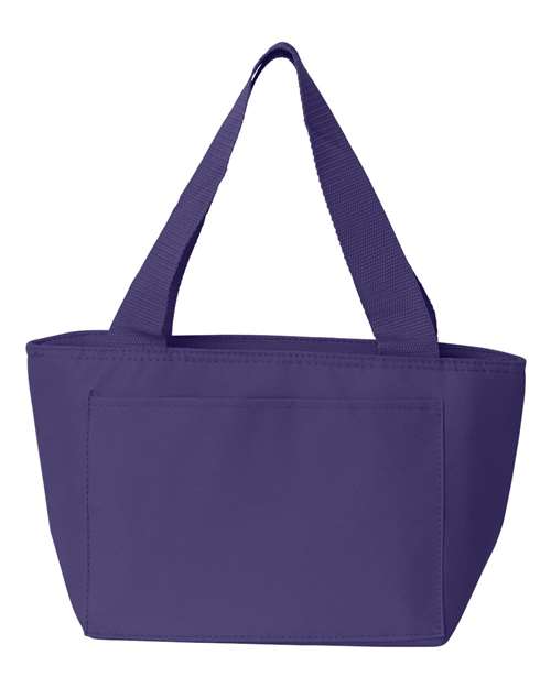 Recycled Cooler Bag - Front - B81866670 - Purple