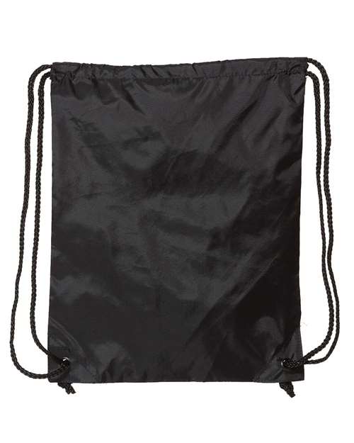 Drawstring Pack with DUROcord - Front - B71066500 - Black
