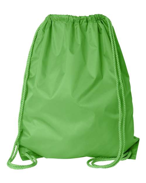 Large Drawstring Pack with DUROcord - Back - B82566170 - Lime Green