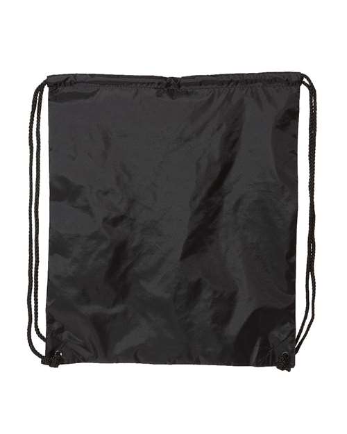 Large Drawstring Pack with DUROcord - Back - B82566500 - Black