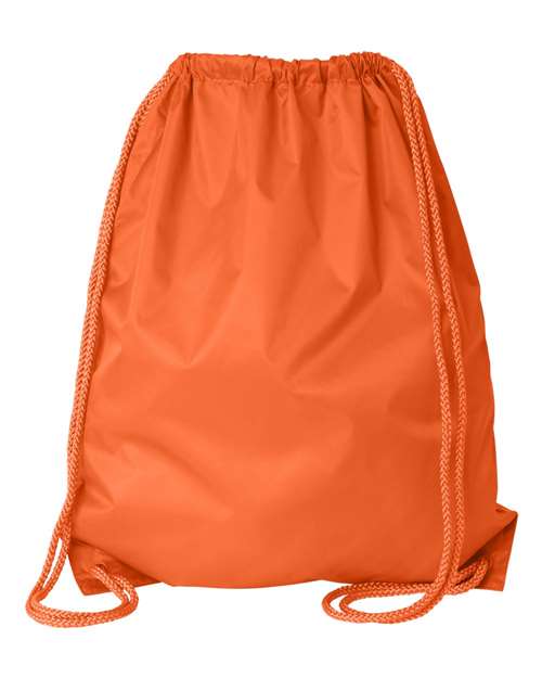 Large Drawstring Pack with DUROcord - Back - B82566660 - Orange