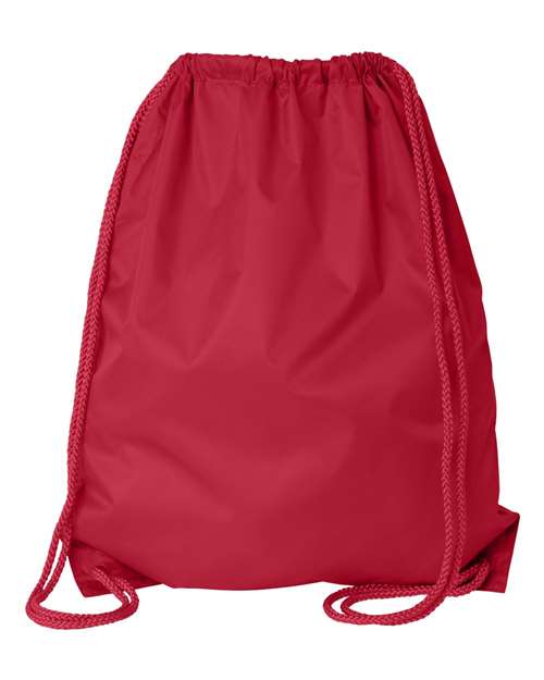 Large Drawstring Pack with DUROcord - Back - B82566700 - Red