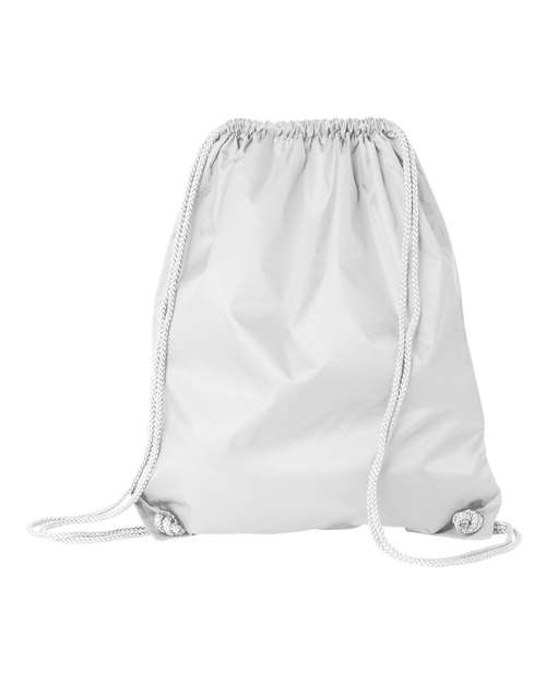 Large Drawstring Pack with DUROcord - Front - B82566000 - White