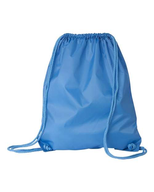 Large Drawstring Pack with DUROcord - Front - B82566250 - Light Blue