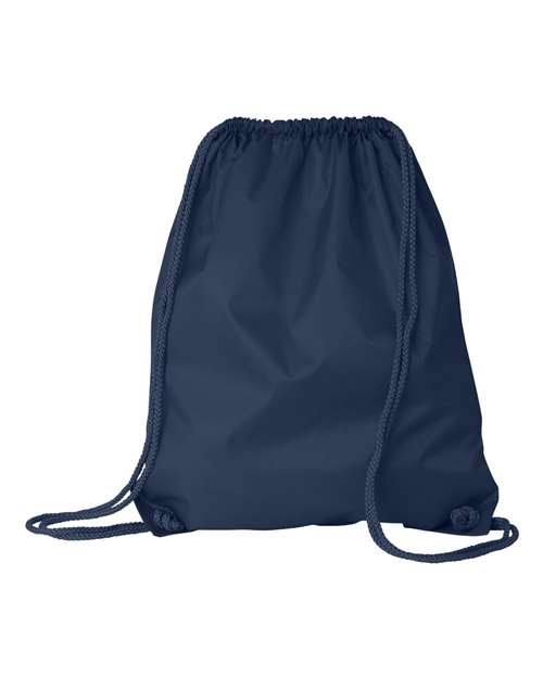 Large Drawstring Pack with DUROcord - Front - B82566650 - Navy