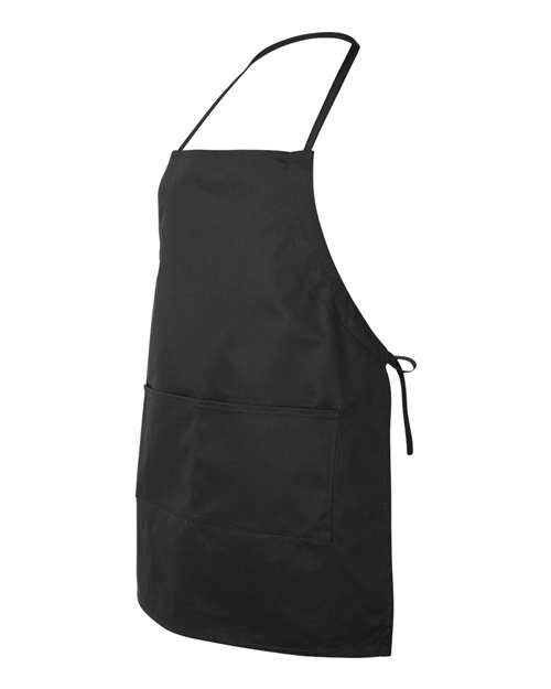 Two-Pocket Butcher Apron - Side - B72766500 - Black