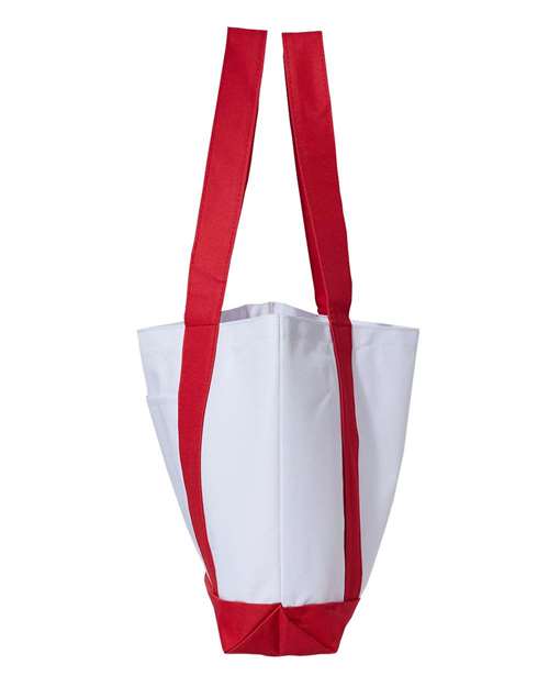 P&O Cruiser Tote - DirectSide - B71566700 - White/ Red