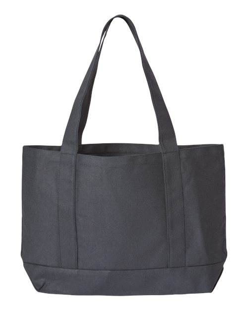 Leeward Boater Tote - Back - B71766510 - Black/ Black