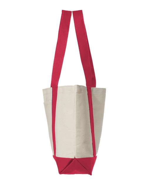 Leeward Boater Tote - DirectSide - B71766700 - Natural/ Red
