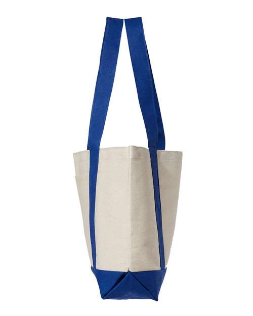 Leeward Boater Tote - DirectSide - B71766750 - Natural/ Royal