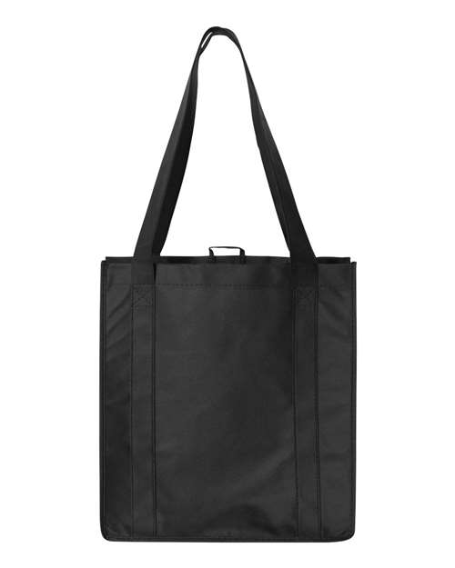 Non-Woven Reusable Shopping Bag - Back - B77166500 - Black